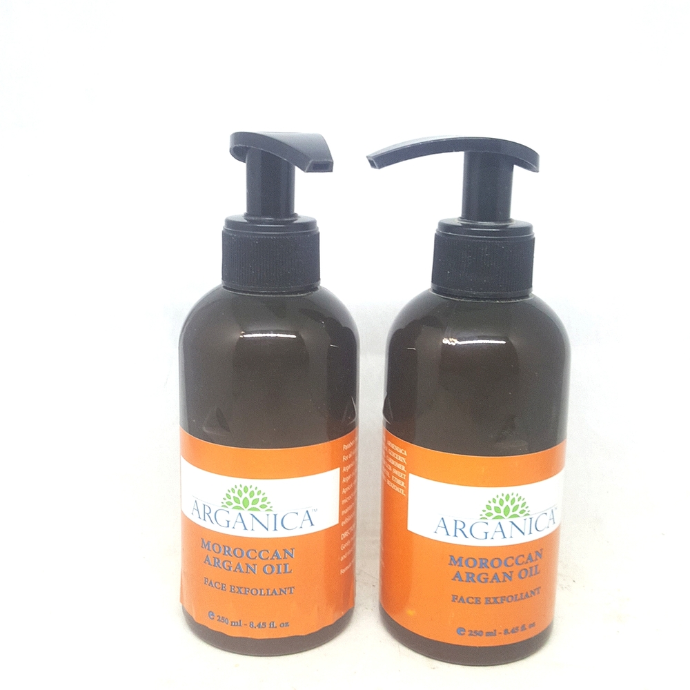 Lot of 2 Arganica Moroccan Argan Oil Face Exfoliant 8.45